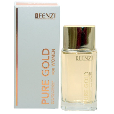 JFENZI Pure Gold, Parfémovaná voda 100ml (Alternatíva vône Michael Kors Sexy Amber) pre ženy
