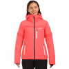 Kilpi VALERA-W Dámska lyžiarska bunda - väčšej veľkosti ZLX105KI Ružová 50