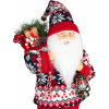 Dekorácia MagicHome Vianoce, Santa, so svetrom, 45 cm