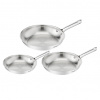 Tefal Súprava panvíc DUETTO ON B866S334, sada 3 ks, nerezová oceľ