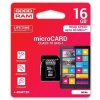 Pamäťová karta 16GB GOODRAM micro SDHC UHS-I Class 10 + adaptér