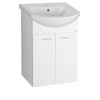 Aqualine ZOJA umývadlová skrinka 50,5x74x30cm, biela SPH 51055A