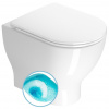 GSI CITY PRO WC misa stojaca, Swirlflush, 35x52cm, spodný/zadný odpad, biela ExtraGlaze 911011