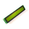 Display Elektronik LCD displej čierna žltozelená (š x v x h) 180 x 40 x 13.9 mm DEM20233SYH-LY; DEM20233SYH-LY