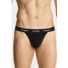 Pánske tangá Atlantic MP-1572 Sport string Farba: Čierna, Veľkosť: XL