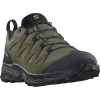 Salomon X Ward Leather Gore Tex L47182200 trekingová obuv čierna