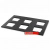 SAHM CUBIC Drevené plato na 6 misiek 75x50 100023339