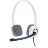 Logitech Headset Stereo H150/ drôtové slúchadlá + mikrofón/ 3,5 mm jack/ kokosová biela