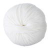 Priadza WOOLLY 5 50g, smotanová - odtieň 01