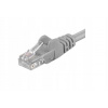 PremiumCord sp6utp15 patch UTP, RJ45-RJ45, CAT6, 15m, šedý