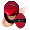 TIRTIR Mask Fit Red Cushion SPF 40 PA++ 25N Mocha Dlhotrvajúci make-up na tvár v hubke 18 g