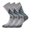 VoXX® Limit Iii Unisex trekingové ponožky - 3 páry BM000002053500100277 šedá 35-38 (23-25)