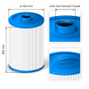 Crystalline Pool Spa Filter Filtračné kartuše SC808
