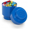 LEGO® úložný box guľatý 12,3 x 18,3 cm modrá