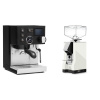 Rancilio Silvia BC PID, black + Eureka Mignon Silenzio, CR white