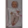 Realistické miminko holčička Boženka v růžových kalhotách od firmy Berjuan ze Španělska (Newborn 45 cm)