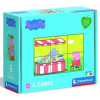 CLEMENTONI Obrázkové kostky Prasátko Peppa, 6 kostek
