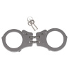 Policajné putá MIL-TEC DOUBLE LOCK solid SILVER