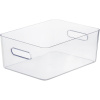 SmartStore Úložný box Compact Clear L, 41 x 28,7 x 15,5 cm