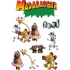 CUKROVÁ TLAČ jedlý obrázok na tortu Cukrová hmota MADAGASKAR LEW ALEX + TEXT #4