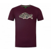 Korda Tričko Outline Tee Burgundy veľ.XL