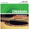 Struny na akustickú gitaru 9-45 bronze EZ890 D´Addario
