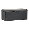 Toomax SANTORINI PLUS zahradní plastový úložný box 550 L - grafit