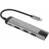 Verbatim USB-C dock,2x USB-A, HDMI, gigabitový ethernet 49141