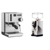 Rancilio Silvia E + Eureka Mignon Perfetto, CR chrome
