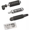 CO2 pumpička + lepenie Lezyne Repair Kit Black uni