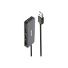 Lindy 42986 hub USB 2.0 480 Mbit/s Čierna (42986)