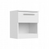 Nábytok IDEA Nočný stolík SURREY biely