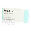 Betadine 200 mg vaginálne čapíky sup vag (fólia PVC/PE) 1x14 ks