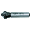 Záhlbník HSS do kovu 5 mm , trojbritý, valcová stopka 8 mm, CZ TOOL
