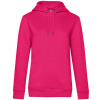 B&C Dámska mikina pre hlavu WW02Q Magenta Pink XS