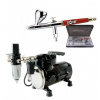 Airbrush set: kompresor SPARMAX TC-501N + pištoľ HARDER & STEENBECK Infinity