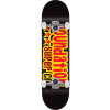 skateboard FOUNDATION 3 STAR BLACK COMPLETE 8.13