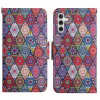 Peňaženkové 3D puzdro na Galaxy A15 4G/ 5G - Diamantový Kaleidoskop