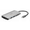D-Link 8-in-1 USB-C Hub with HDMI/Ethernet/Card Reader/Power Delivery