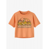 Detské tričko Patagonia Cap SW T-Shirt - fitz roy rays/heirloom peach