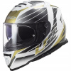 Prilba LS2 FF800 STORM NERVE BIELA ANTIQUE GOLD XS (Prilba LS2 FF800 STORM NERVE BIELA ANTIQUE GOLD XS)