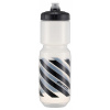 GIANT DOUBLESPRING II Transparent Black 750ml Cyklo láhev, bidon na kolo