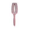 Olivia Garden Boar&Nylon kefa na vlasy soft pink, 1 ks.