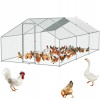 Kurník 6x3x2m Kurník Rám Oceľová Plachta Pe Vonkajší plášť 67,5x170cm