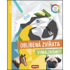 Oblíbená zvířata vymalovánky