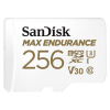 SanDisk microSDXC 256GB Max Endurance + SD adaptér SDSQQVR-256G-GN6IA