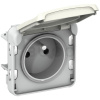 Legrand Plexo IP55 zásuvka 230V, béžová - prístroj