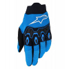 Rukavice FULL BORE V2, ALPINESTARS (modrá/čierna) 2026 Veľkosť: S
