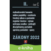 E-kniha Zákony 2022 II/C - Trestné právo, Exekučný poriadok, Správne právo - Poradca s.r.o.