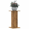Stojany na rastliny 2 ks dub artisan 30x30x60 cm kompoz. drevo-ForU-3307863